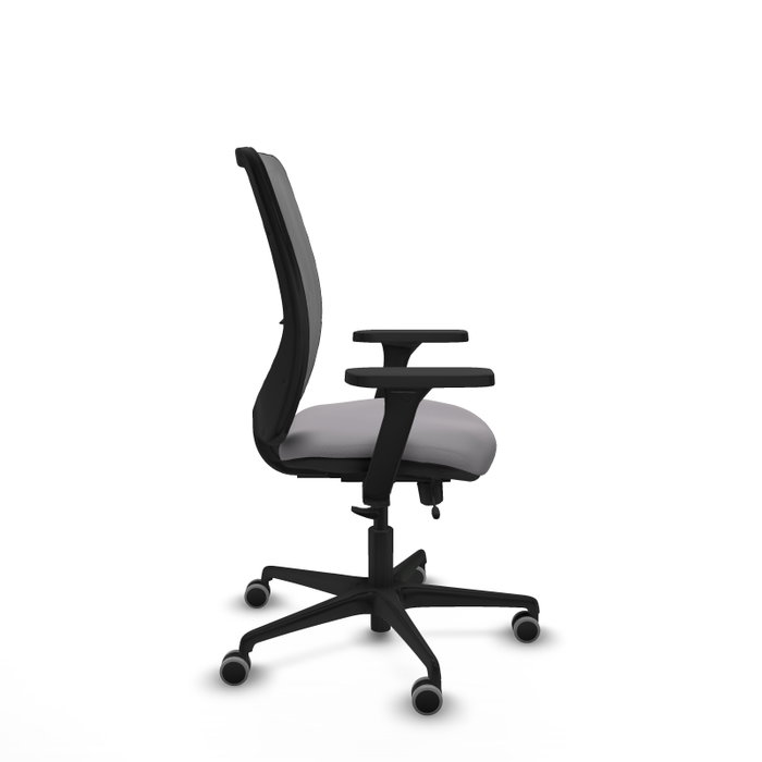 PIQUERAS Y CRESPO Silla de oficina Zulema Gris con mecanismo Sincro/Traslack PIQUERAS Y CRESPO Silla de oficina Zulema Gris con mecanismo Sincro/Traslack