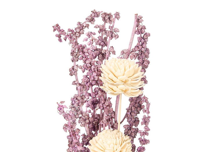 Giftdecor Florero Alto Pequeño Lavanda Surtidos Modelos 8x28x8cm (Set de 18)