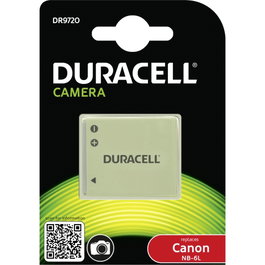 Duracell Batería de ion de litio 1000mAh para Canon NB-6L