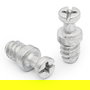 HERRAJES ALK Tornillo Soporte Cazoleta Ø6x8Mm Zincado (16,5Mm)