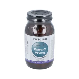 VIRIDIAN Extra C 950Mg 90 Cápsulas
