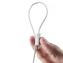 Intenso W65ACIC Cargador de Pared 65W GaN Blanco con Cable USB-C Retráctil