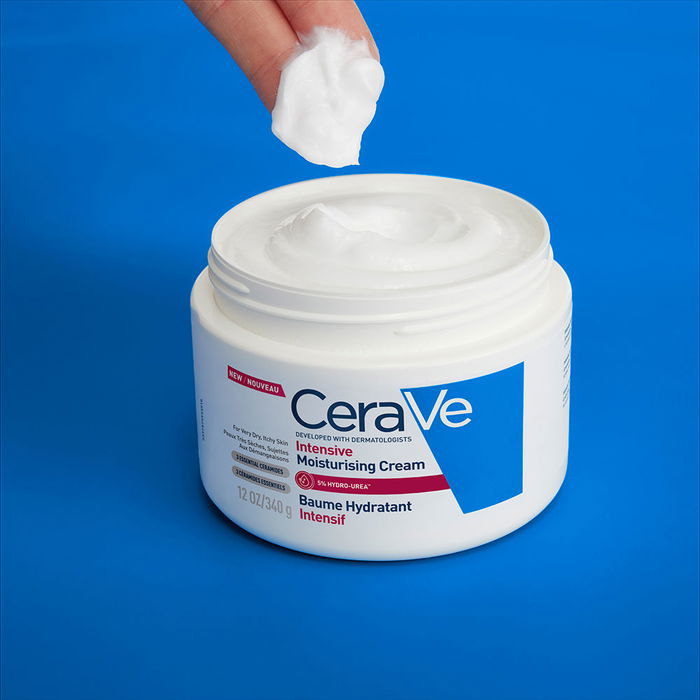 Cerave Crema Hidratante Intensiva para Piel Muy Seca, Irritada y con Picor, 340 gr