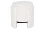 DKD Home Decor Reposapiés Blanco con Acabado Borreguito