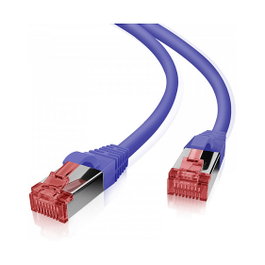 Helos Patchkabel Cat.6 S/FTP 20 m Púrpura