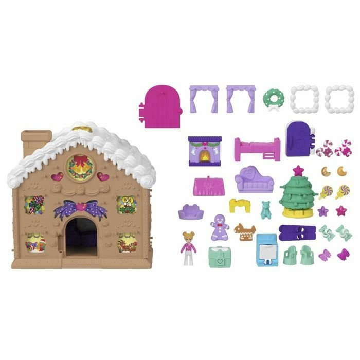 Polly Pocket Calendario de Adviento de Casas de Jengibre con Sorpresas JFV13