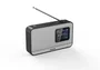 Panasonic RF-D15 Radio Digital Portátil con DAB+/FM, 3W, Bluetooth, Pantalla LCD a Color, MP3, Negro y Plata