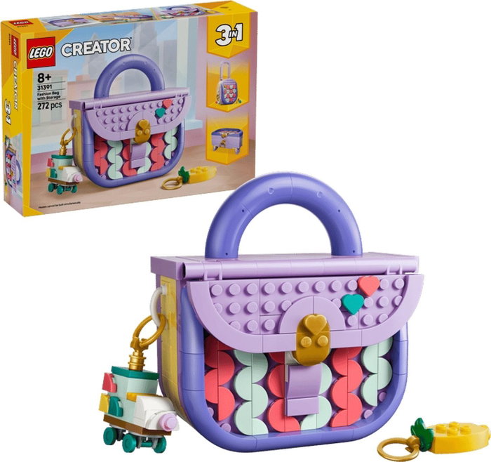 LEGO Creator 3 en 1 Bolso de Diseño Artístico con Compartimento 31391 LEGO Creator 3 en 1 Bolso de Diseño Artístico con Compartimento 31391