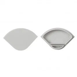 LLE-ALP Tapón Final LLE-ALP016R para Tiras de LED Flexibles y Rígidas