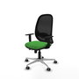 PIQUERAS Y CRESPO Silla de oficina Cilanco Verde con mecanismo Sincro/Traslack