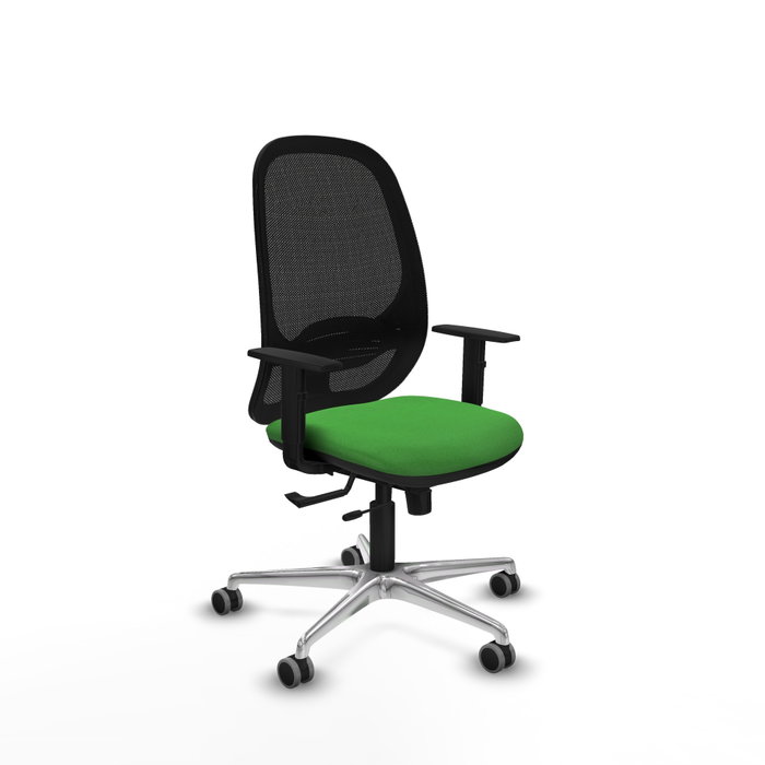 PIQUERAS Y CRESPO Silla de oficina Cilanco Verde con mecanismo Sincro/Traslack PIQUERAS Y CRESPO Silla de oficina Cilanco Verde con mecanismo Sincro/Traslack