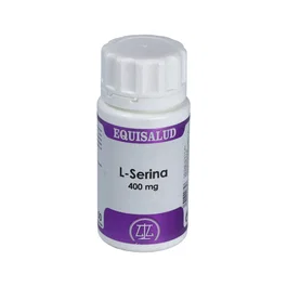 Equisalud Holomega L-Serina 400 mg - Complemento Alimenticio 50 Cápsulas - Apto Vegetarianos y Diabéticos