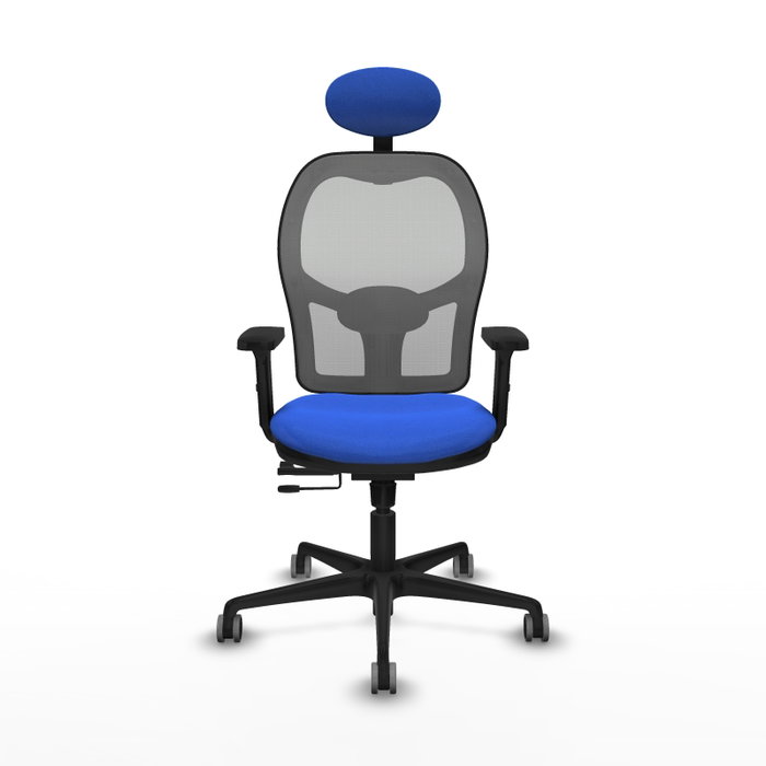 PIQUERAS Y CRESPO Silla de oficina Jorquera Azul y Gris
