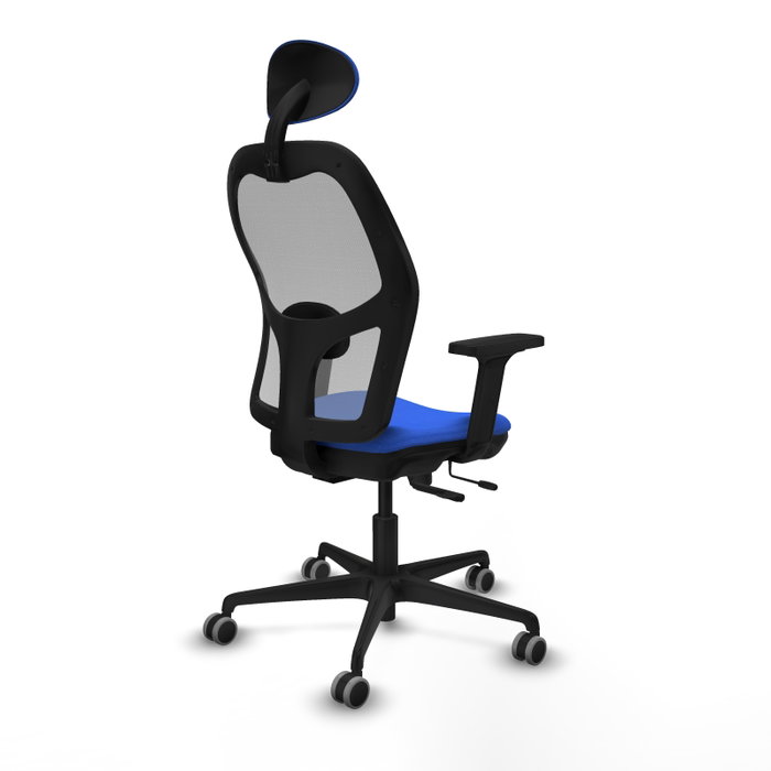 PIQUERAS Y CRESPO Silla de oficina Jorquera Azul y Gris