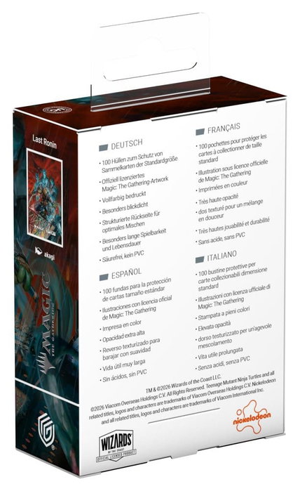 Ultimate Guard Art Sleeves Magic: The Gathering | Teenage Mutant Ninja Turtles - Last Ronin Ultimate Guard Art Sleeves Magic: The Gathering | Teenage Mutant Ninja Turtles - Last Ronin