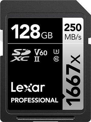 Lexar SDXC 128 GB UHS-II Clase 10