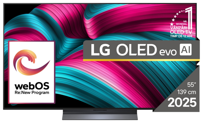 LG OLED55C51LA OLED evo Smart TV 55 pulgadas 4K UHD