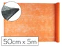 Liderpapel Tejido sin tejer terileno 25 g/m2 naranja rollo de 5 m