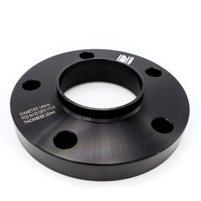 Omp OMPS09222001 Juego De Separadores D. Cent. Ancho 20 mm Pcd 5x120 Cb.H 74.1 Cb.W 72.6 Tornillo M12x1.5 Conico M14x1.25 Conico