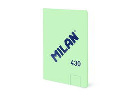 Libreta Milan 430 Since 1918 A6 48H Encolada Liso 95G Verde (Set de 6)