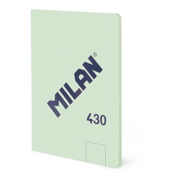 Milan Cuaderno A6 Colección 430 verde, 48 hojas