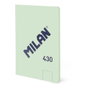 Milan Cuaderno A6 Colección 430 verde, 48 hojas