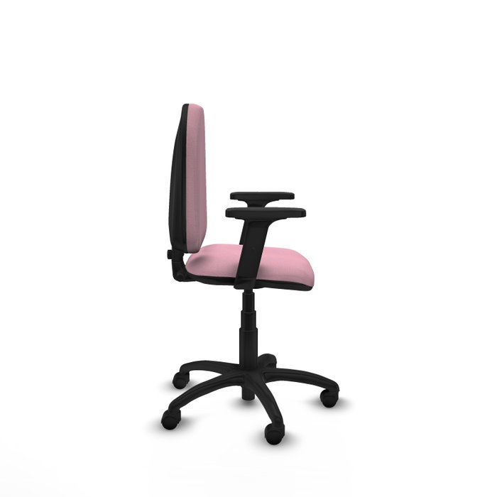 PIQUERAS Y CRESPO Silla de oficina Aýna Rosa con Brazos 2D