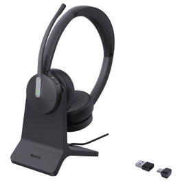 Yealink BH70 Dual con Base USB-C/A Negro