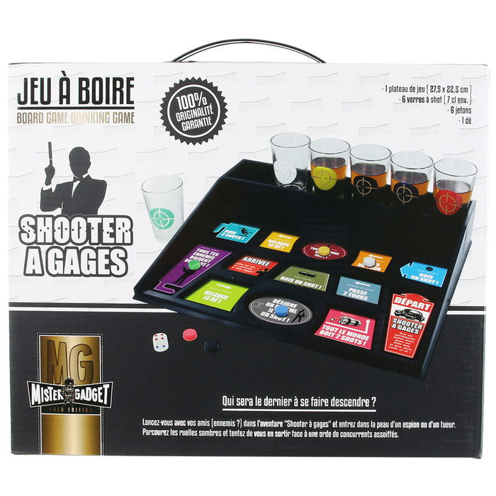 Mister Gadget Juego Beber Casillas Mister Gadget