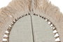 DKD Home Decor Set de 3 Decoraciones de Pared en Algodón y Yute Blanco