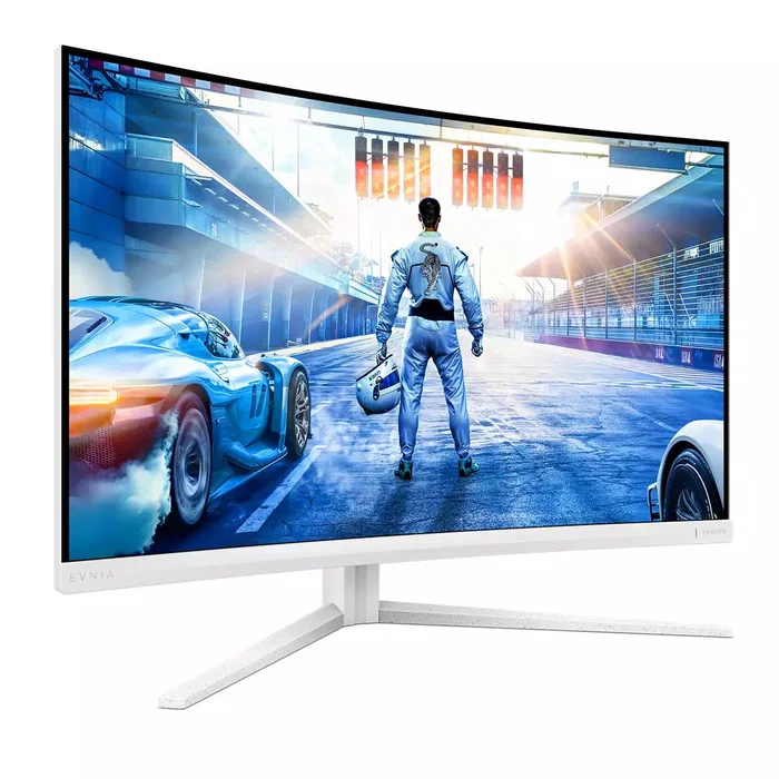 Philips Evnia 5000 32M2C5501/00 Monitor Gaming Curvo 31.5" QHD 180Hz 0.5ms VA HDR10 NVIDIA G-SYNC AMD FreeSync - Blanco
