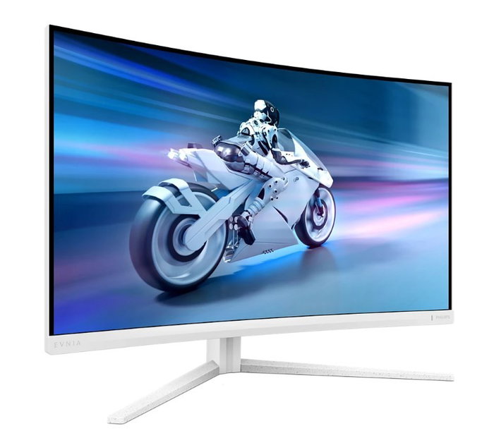 Philips Evnia 5000 32M2C5501/00 Monitor Curvo 31.5 pulg. Quad HD 180Hz Blanco
