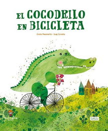 Libro Ilustrado Sassi Manolito Books El Cocodrilo En Bicicleta 32 Pag. (+5 Años)