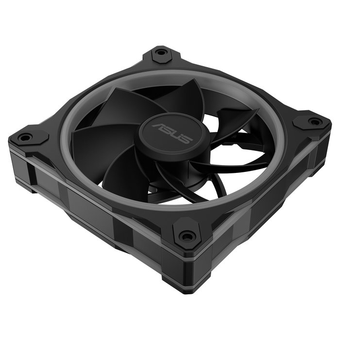 ASUS Prime MR120 Ventilador para PC ARGB Reverse 120mm Negro con PWM - 1600 RPM, 58 CFM, 23 dB ASUS Prime MR120 Ventilador para PC ARGB Reverse 120mm Negro con PWM - 1600 RPM, 58 CFM, 23 dB