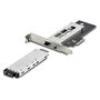 StarTech Tarjeta PCIe x4 a SSD NVMe M.2 con Bandeja Removible Hot Swap