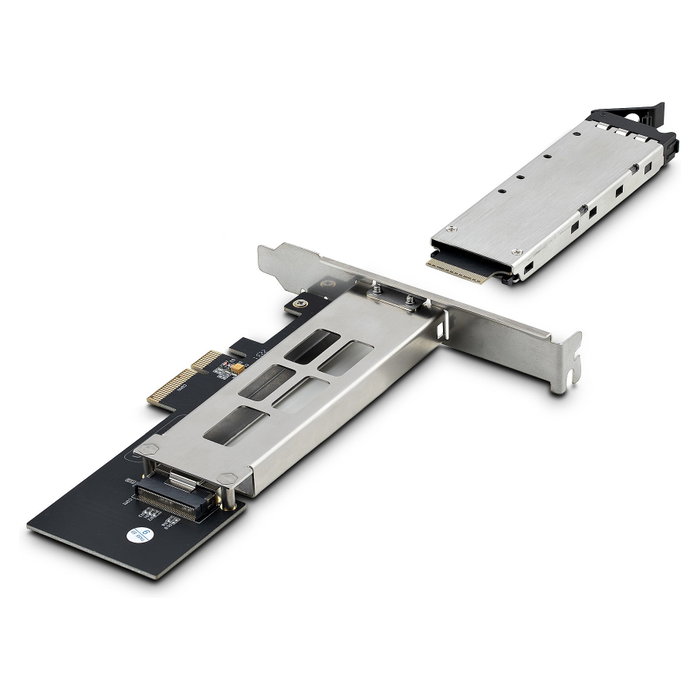StarTech Tarjeta PCIe x4 a SSD NVMe M.2 con Bandeja Removible Hot Swap StarTech Tarjeta PCIe x4 a SSD NVMe M.2 con Bandeja Removible Hot Swap