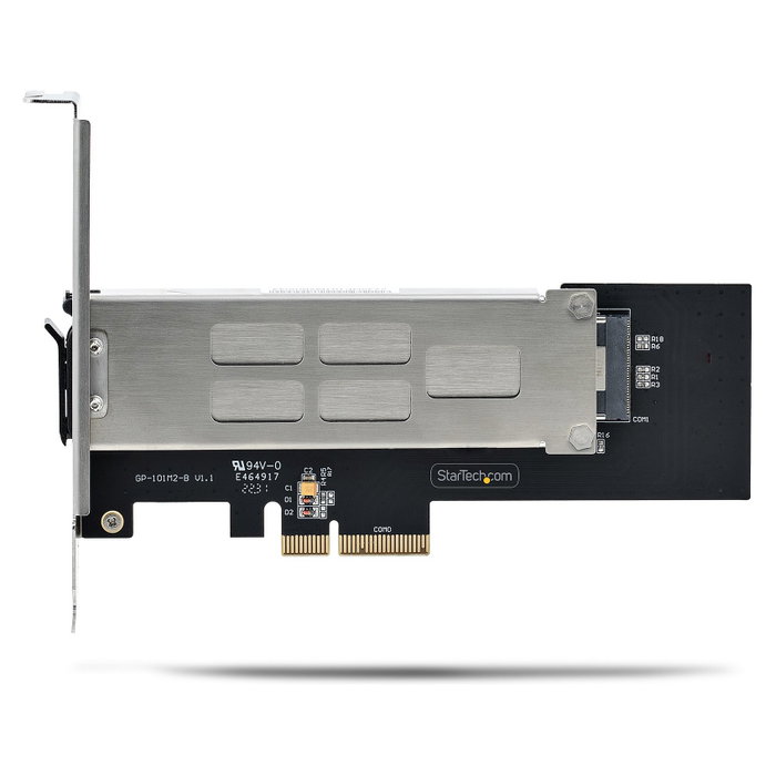 StarTech Tarjeta PCIe x4 a SSD NVMe M.2 con Bandeja Removible Hot Swap StarTech Tarjeta PCIe x4 a SSD NVMe M.2 con Bandeja Removible Hot Swap