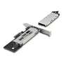 Startech M2-REMOVABLE-PCIE-N1 - Adaptador PCIe x4 a SSD NVMe M.2 con bandeja removible Hot Swap intercambiable en caliente, para SSD 2230/2242/2260/2280, con llaves de seguridad