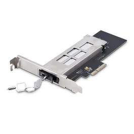 StarTech.com Tarjeta PCIe x4 a SSD NVMe M.2 - Rack Móvil Backplane con Bandeja Removible Hot Swap - Bahía de Unidad PCIe 4.0/3.0
