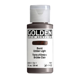 Golden Fluid Colores Acrílicos Tierra Sombra Tostada Claro 30 ml