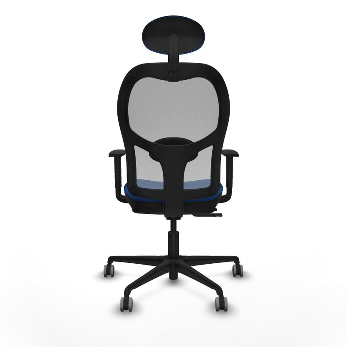 PIQUERAS Y CRESPO Silla de oficina Jorquera Azul y Gris