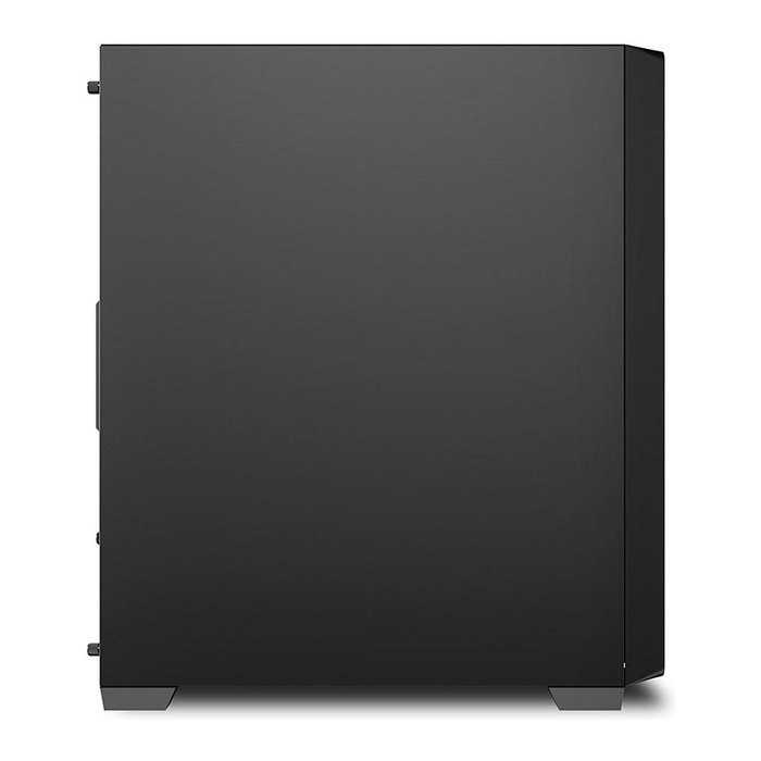 Sharkoon VS8 Caja PC ATX Midi Tower Negro - Compacta, Soporta 6 Ventiladores, 6 SSD, 2 HDD, USB 3.0, Compatible con Tarjetas Gráficas de hasta 35 cm y Refrigeradores de 15.8 cm