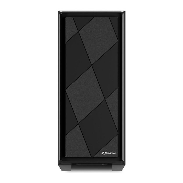 Sharkoon VS8 Caja PC ATX Midi Tower Negro - Compacta, Soporta 6 Ventiladores, 6 SSD, 2 HDD, USB 3.0, Compatible con Tarjetas Gráficas de hasta 35 cm y Refrigeradores de 15.8 cm