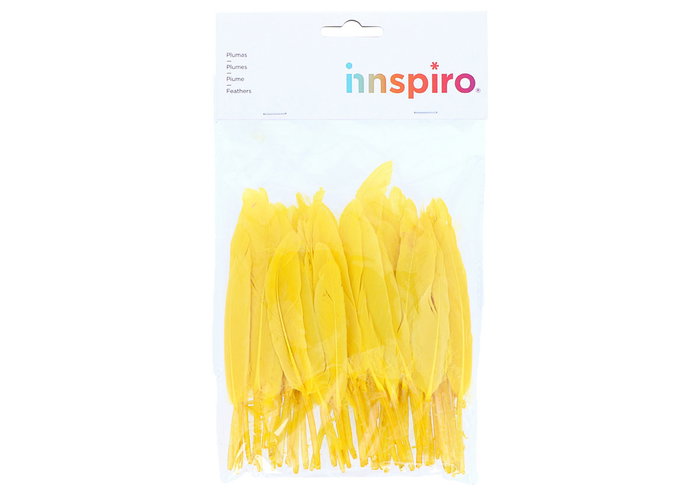 Innspiro Plumas indio amarillo