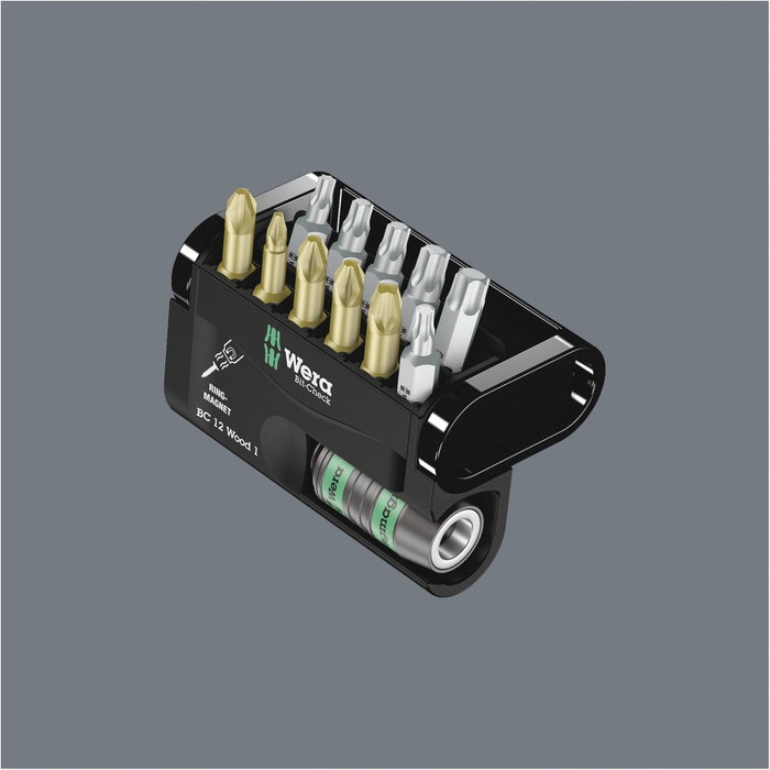 Wera Bit-Check 12 Wood 1 Bit Set