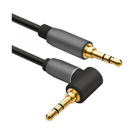 Helos Cable de Audio PREMIUM 3,5mm a 3,5mm 3m Negro