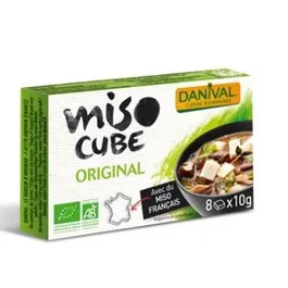 DANIVAL Caldo de Miso Cubitos Bio 8 uds x 10gr