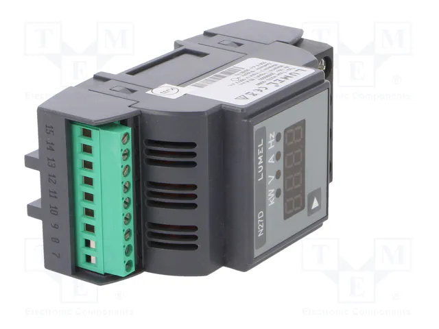 LUMEL N27D Medidor de parámetros de red digital para raíl DIN