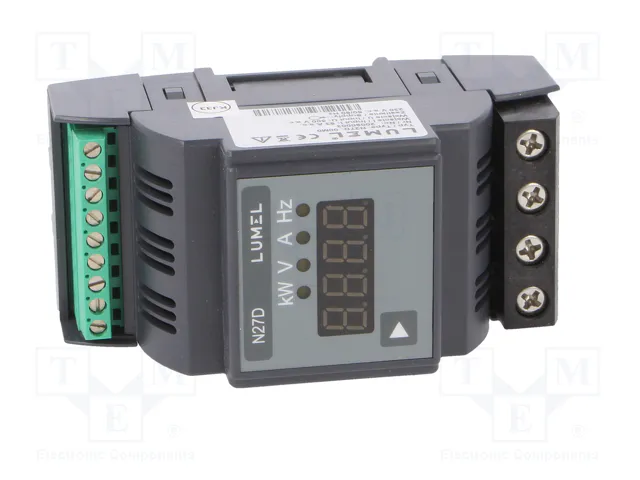 LUMEL N27D Medidor de parámetros de red digital para raíl DIN