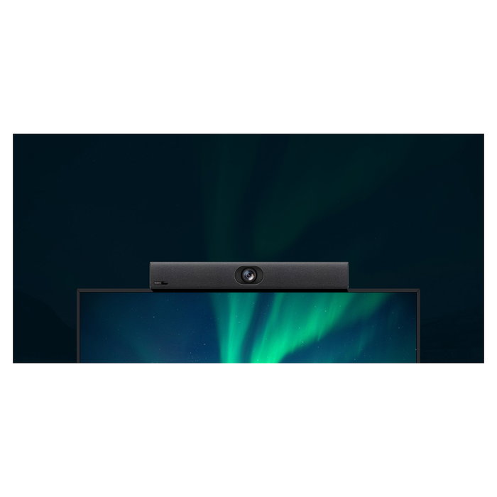 Yealink UVC40 E2 Videobar 4K Ultra HD 120° WiFi USB Cámara 8 Micrófonos Altavoz Negro
